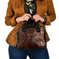 Personalised Polynesia Zodiac Capricorn Shoulder Handbag Galaxy Polynesian Pattern Chest Tattoo Style