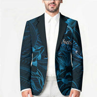 Personalised Polynesia Zodiac Pisces Blazer Galaxy Polynesian Pattern Chest Tattoo Style