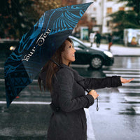 Personalised Polynesia Zodiac Pisces Umbrella Galaxy Polynesian Pattern Chest Tattoo Style