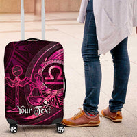 Personalised Polynesia Zodiac Libra Luggage Cover Galaxy Polynesian Pattern Chest Tattoo Style