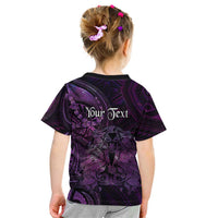 Personalised Polynesia Zodiac Virgo Kid T Shirt Galaxy Polynesian Pattern Chest Tattoo Style