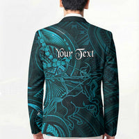 Personalised Polynesia Zodiac Sagittarius Blazer Galaxy Polynesian Pattern Chest Tattoo Style