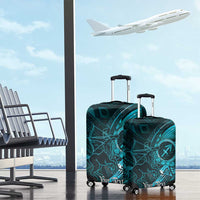 Personalised Polynesia Zodiac Sagittarius Luggage Cover Galaxy Polynesian Pattern Chest Tattoo Style