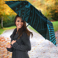 Personalised Polynesia Zodiac Aquarius Umbrella Galaxy Polynesian Pattern Chest Tattoo Style