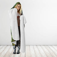 Personalised Vanuatu Independence Day Hooded Blanket July 30 Pig Tusk Long God Yumi Stanap LT14 - Polynesian Pride