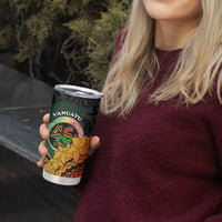 Personalised Vanuatu Independence Day Tumbler Cup July 30 Pig Tusk Long God Yumi Stanap LT14 - Polynesian Pride