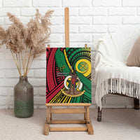 Halo Vanuatu Canvas Wall Art Happy 45th Independence Anniversary