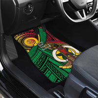Halo Vanuatu Car Mats Happy 46th Independence Anniversary LT14 - Polynesian Pride