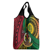 Halo Vanuatu Grocery Bag Happy 46th Independence Anniversary LT14 - Polynesian Pride