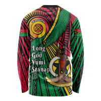 Halo Vanuatu Long Sleeve Shirt Happy 46th Independence Anniversary LT14 - Polynesian Pride