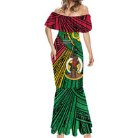 Halo Vanuatu Mermaid Dress Happy 46th Independence Anniversary LT14 - Polynesian Pride