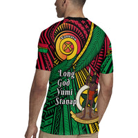 Halo Vanuatu Rugby Jersey Happy 46th Independence Anniversary LT14 - Polynesian Pride