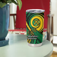 Halo Vanuatu Tumbler Cup Happy 46th Independence Anniversary LT14 - Polynesian Pride