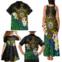 Lalawigan ng Palawan Family Matching Tank Maxi Dress and Hawaiian Shirt Philippines Province Land of Promise LT14 - Polynesian Pride