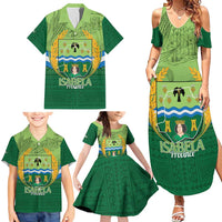 Isabela Philippines Family Matching Summer Maxi Dress and Hawaiian Shirt Queen Province Of The North LT14 - Polynesian Pride