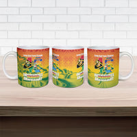 Vanuatu Indipendens Dei Ceramic Mug Yumi 46th Independence Anniversary