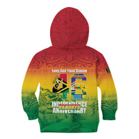 Vanuatu Indipendens Dei Kid Hoodie Yumi 46th Independence Anniversary