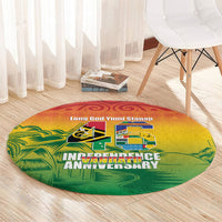 Vanuatu Indipendens Dei Round Carpet Yumi 46th Independence Anniversary