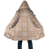 Beige Palaka Quilt Hawaii Cloak Traditional Hawaii-plaid Pattern - Polynesian Pride