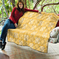 Yellow Palaka Quilt Hawaii Quilt Traditional Hawaii-plaid Pattern - Polynesian Pride
