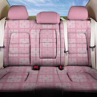 Pink Palaka Quilt Hawaii Back Car Seat Cover Traditional Hawaii-plaid Pattern LT14 One Size Pink - Polynesian Pride