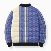 Mabuhay Philippines Festival Bomber Puffer Jacket Yakan Modern Filipiniana Inspired LT14 - Polynesian Pride