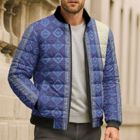 Mabuhay Philippines Festival Bomber Puffer Jacket Yakan Modern Filipiniana Inspired LT14 - Polynesian Pride