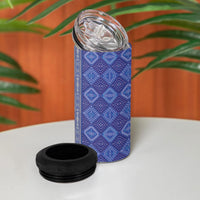 Mabuhay Philippines Festival 4 in 1 Can Cooler Tumbler Yakan Modern Filipiniana Inspired LT14 - Polynesian Pride