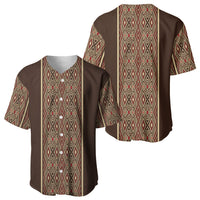 Mabuhay Philippines Festival Baseball Jersey Tnalak Modern Filipiniana Inspired LT14 - Polynesian Pride
