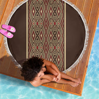Mabuhay Philippines Festival Beach Blanket Tnalak Modern Filipiniana Inspired LT14 - Polynesian Pride