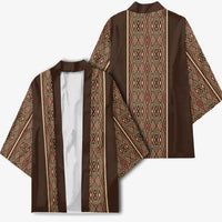 Mabuhay Philippines Festival Kimono Tnalak Modern Filipiniana Inspired LT14 - Polynesian Pride