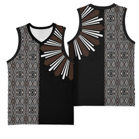 Mabuhay Philippines Festival Basketball Jersey Araw Tnalak Modern Filipiniana Inspired LT14 - Polynesian Pride