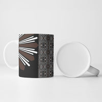 Mabuhay Philippines Festival Ceramic Mug Araw Tnalak Modern Filipiniana Inspired LT14 - Polynesian Pride