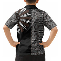 Mabuhay Philippines Festival Kid Hawaiian Shirt Araw Tnalak Modern Filipiniana Inspired LT14 - Polynesian Pride