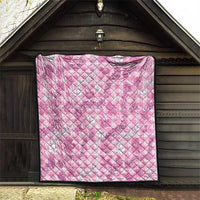Alaka Aloha Hawaii Quilt Plumeria Lei With Palaka Motif LT14 - Polynesian Pride