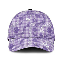 Poni Aloha Hawaii Classic Cap Plumeria Lei With Palaka Motif - Polynesian Pride