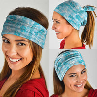 Polu Aloha Hawaii Neck Gaiter Plumeria Lei With Palaka Motif - Polynesian Pride
