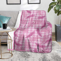 Purple Palaka Hawaii Palapalai Blanket Hawaiian Fern - Polynesian Pride