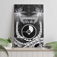 FSM Yap Day Canvas Wall Art 2025 Wa'ab Micronesia Black Color LT14 - Polynesian Pride