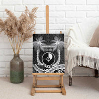 FSM Yap Day Canvas Wall Art 2025 Wa'ab Micronesia Black Color LT14 - Polynesian Pride