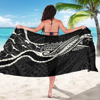 Aloha Hawaii Kalo Pikake Lei Sarong Chest Tattoo Black Hawaiian Pattern