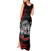 Personalised Aotearoa Bulldog Tank Maxi Dress NZ Maori Tattoo LT14 - Polynesian Pride