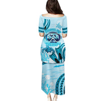 Hawaii Sea Turtle Snorkeling Is My Therapy Puletasi LT14 - Polynesian Pride