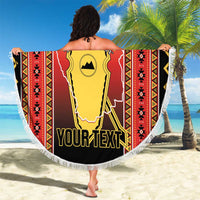 Personalised Bukidnon Philippines Beach Blanket The Food Basket of Region X LT14 - Polynesian Pride