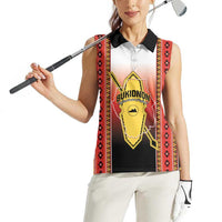 Personalised Bukidnon Philippines Women Sleeveless Polo Shirt The Food Basket of Region X