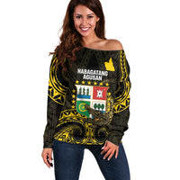 Agusan del Sur Philippines Off Shoulder Sweater Habagatang Agusan Lolong