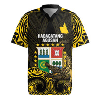 Agusan del Sur Philippines Rugby Jersey Habagatang Agusan Lolong LT14 Black - Polynesian Pride