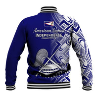 Polynesian Pride American Samoa Baseball Jacket July 4 Independence Day LT14 - Polynesian Pride