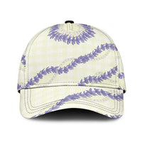 Hawaii Honohono Palaka Motifs Classic Cap Hawaiian Orchid Lei