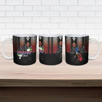 Mabuhay Philippines Festival Ceramic Mug Filipino Map Sampaguita Igorot Pattern LT14 - Polynesian Pride
